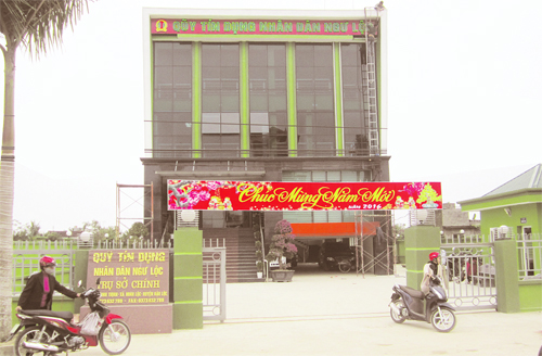 Trụ sở mới được đưa vào sử dụng tại xã Minh Lộc, Hậu Lộc