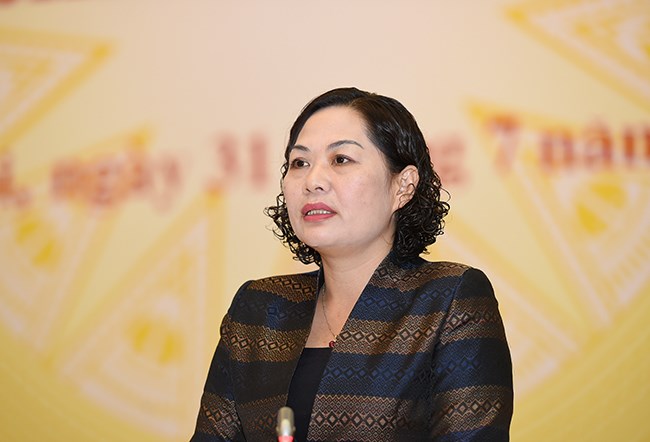 Phó Thống đốc NHNN Nguyễn Thị Hồng.