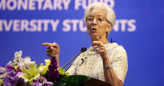 Bà Christine Lagarde, Tổng giám đốc điều hành IMF