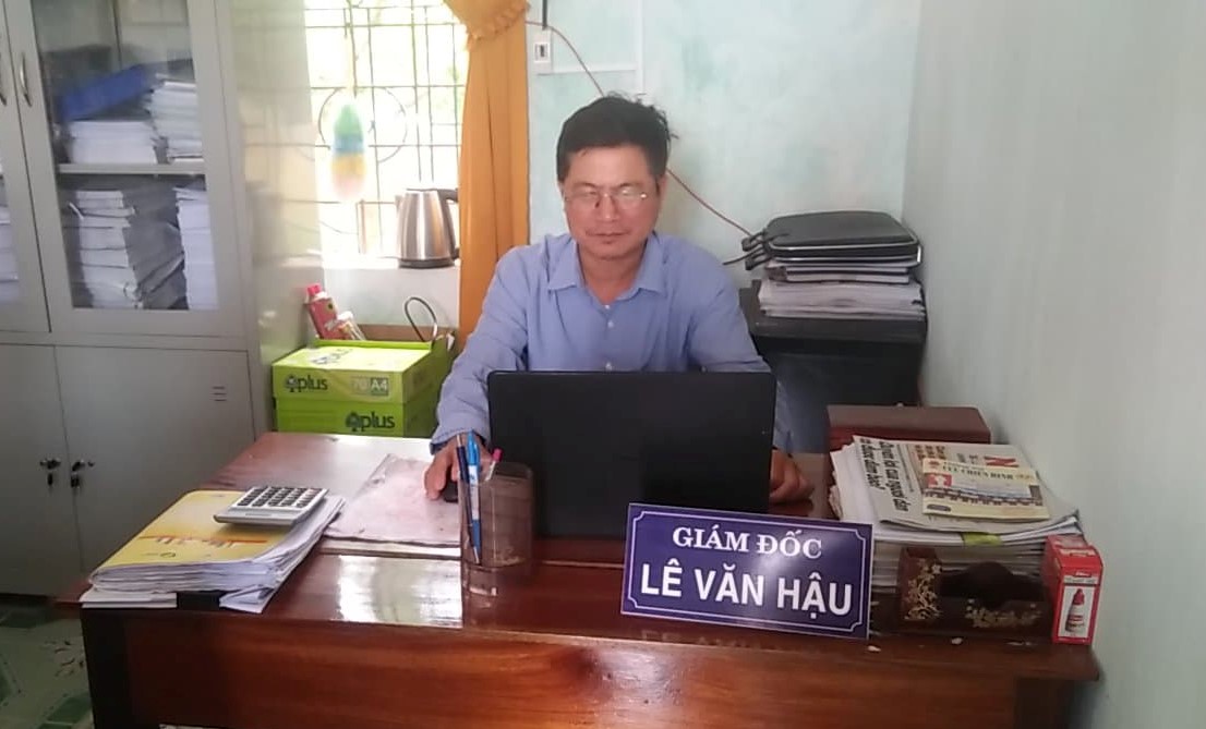 Giám đốc Quỹ tín dụng nhân dân Quỹ tín dụng nhân dân Phú Thủy - Quảng Bình - Lê Văn Hậu
