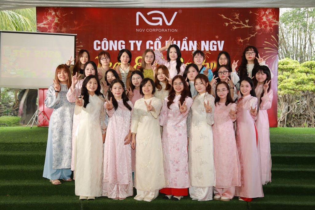 Những bóng hồng xinh đẹp và trẻ trung của Công ty Cổ phần NGV